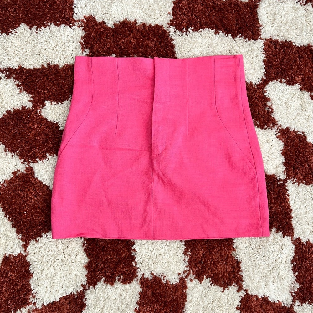 Zara Hot Pink Mini Skirt — Size S